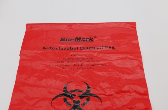 Medical Incinerator Autoclave Biohazard Bags High Temperature Resistant