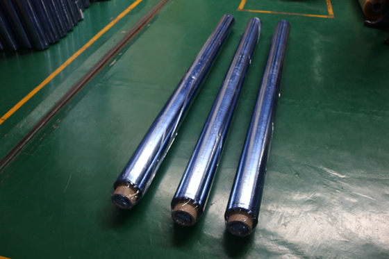 White 1.7KG Transparent PVC Plastic Sheet 50cm Width 0.15mm Thick Film Roll For Packing