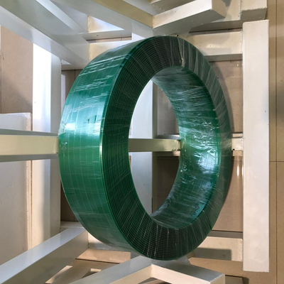 Manual 12.7mm PET Strapping Band Plastic Strips 1.2mm Thickness For Packaging
