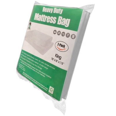 4 Mil Pillow Top Mattress Bag Heavy Duty Recyclable Dustproof